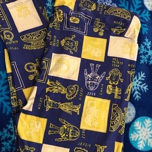 LuLaRoe Disney Toy Story Leggings TC2